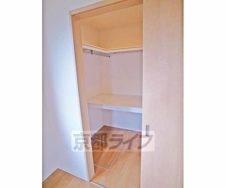 収納　ウォークインクローゼットです。