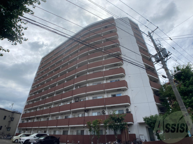 建物外観　札幌市北区北３４条西「サテラ北３４条」