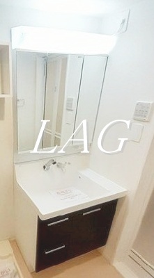 洗面設備　洗面台です。