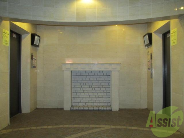 ロビー　管理も行き届いていますね。