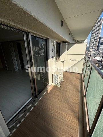 バルコニー　陽当たり良好なバルコニーです