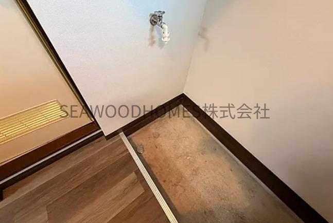 その他部屋・スペース　洗濯機置き場です。