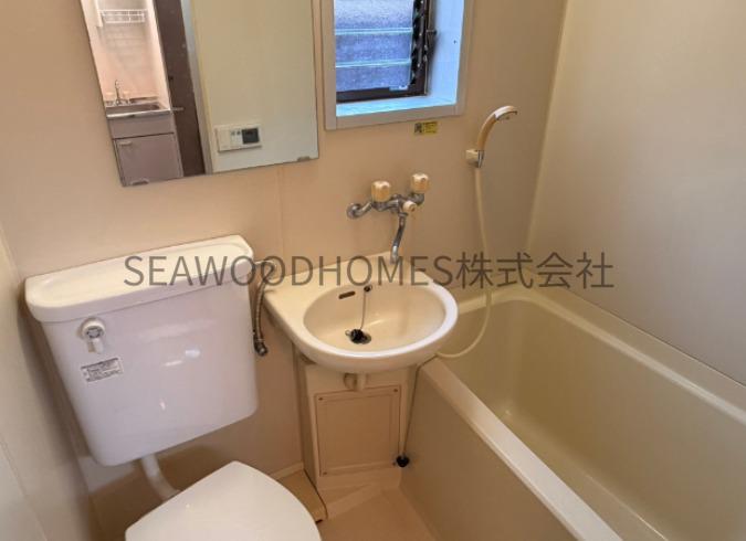 バス・シャワールーム　シャワーで丸洗いＯＫ！いつも清潔を保ちやすい。