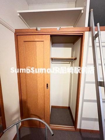 収納　たっぷりとした収納スペースです