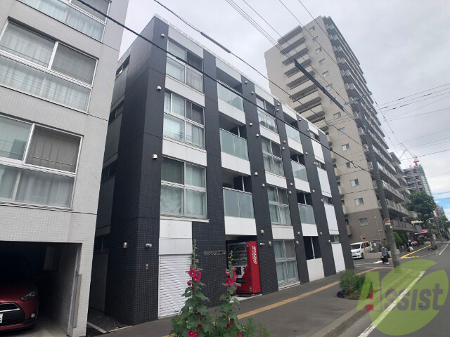 建物外観　札幌市北区北１２条西「モルティーニＮ１２」