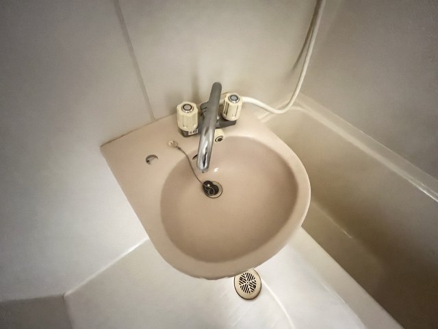 洗面設備　使いやすい洗面所です