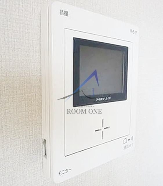 セキュリティ　モニター付きインターホンです。