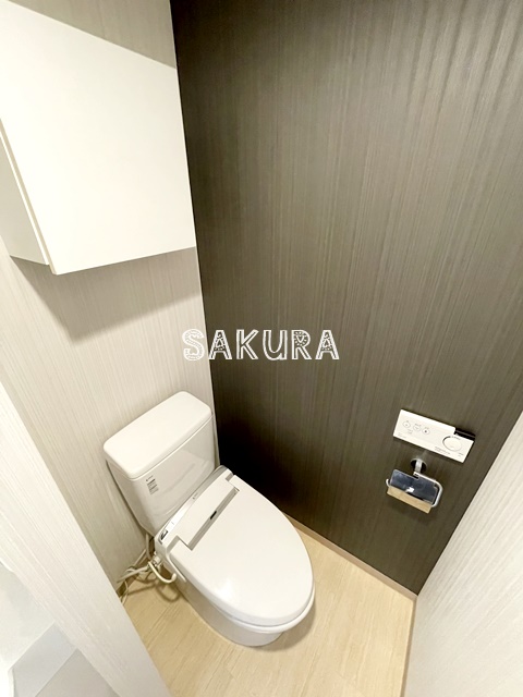 トイレ　嬉しい温水洗浄便座付き♪