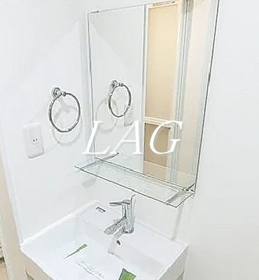 洗面設備　洗面台です。