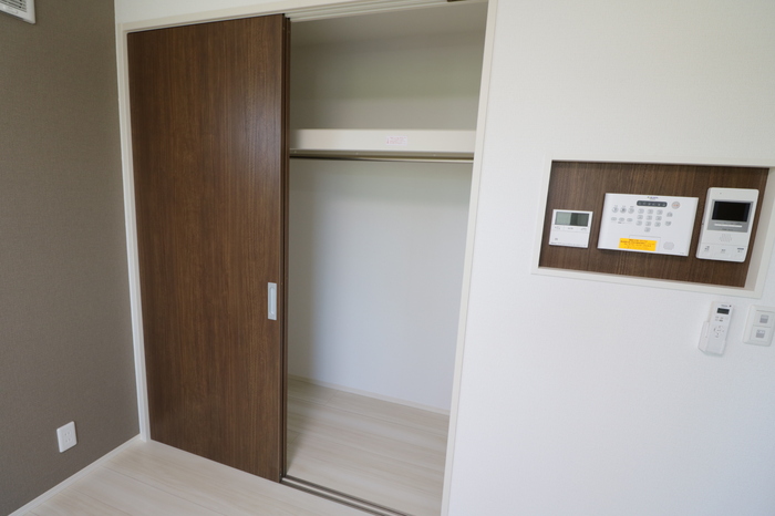 収納　大きなスペースがあり、収納には困りません