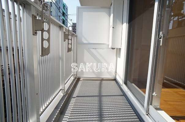 バルコニー　見晴らしの良いバルコニー♪