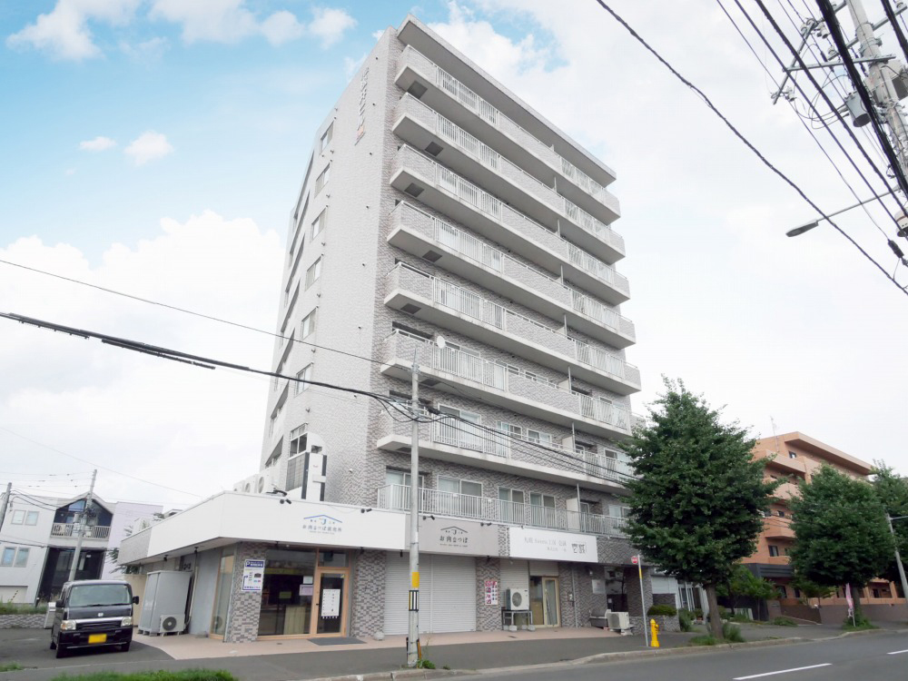 建物外観　都市ガス採用のファミリー向けマンションです♪