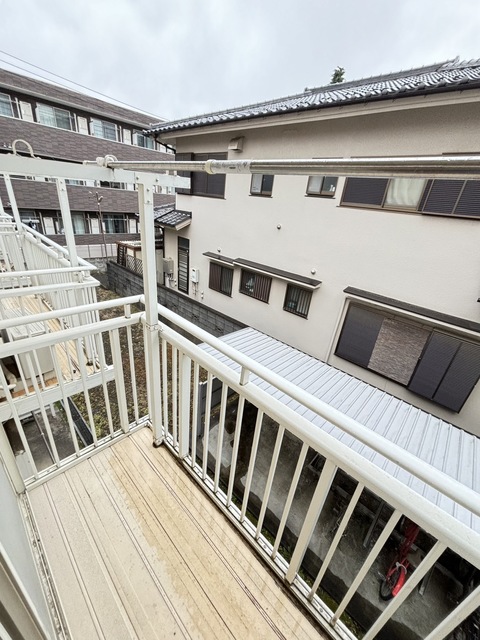 バルコニー　別部屋参考写真です