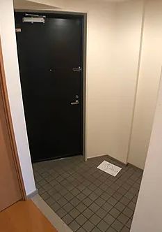 玄関　明るい玄関です