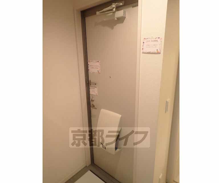 その他設備　しっかりとしたドアです。