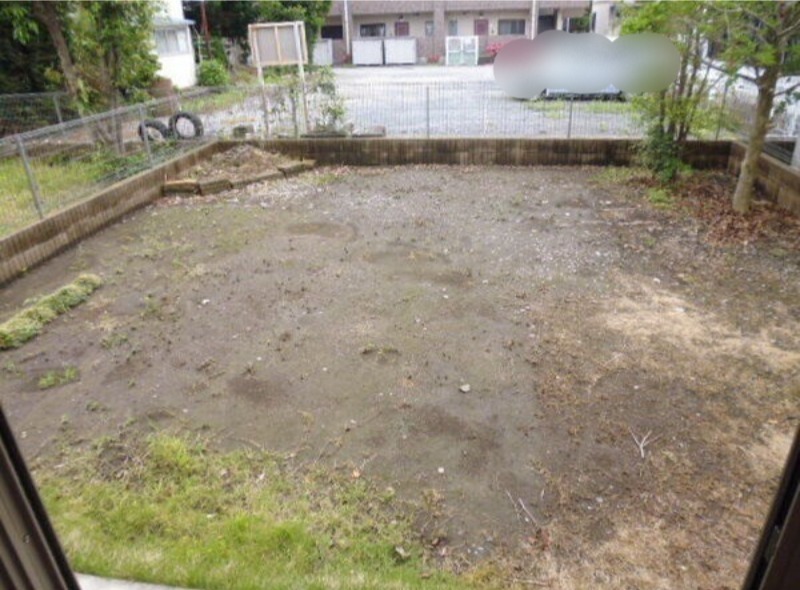 庭　図面と現状に相違がある場合には現状を優先