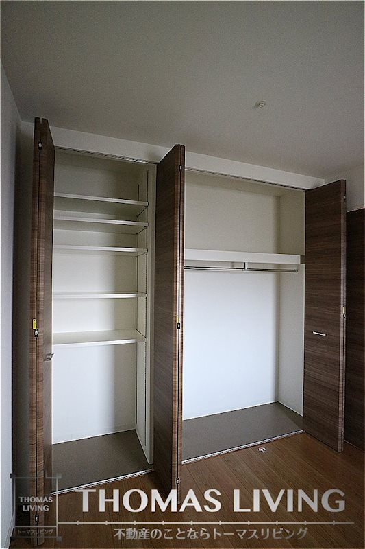 収納　大容量のクローゼット