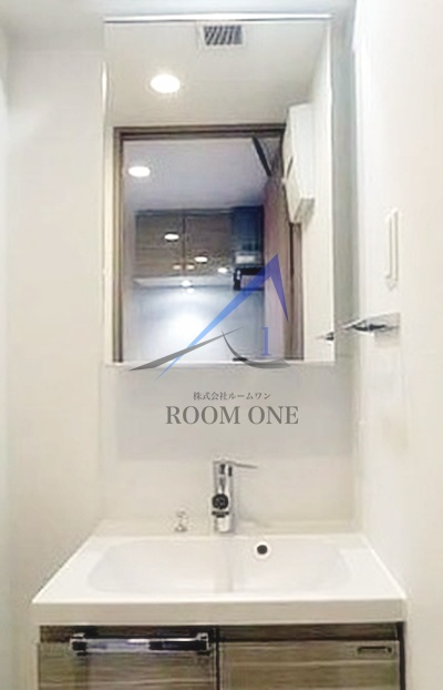 洗面設備　洗面台です。