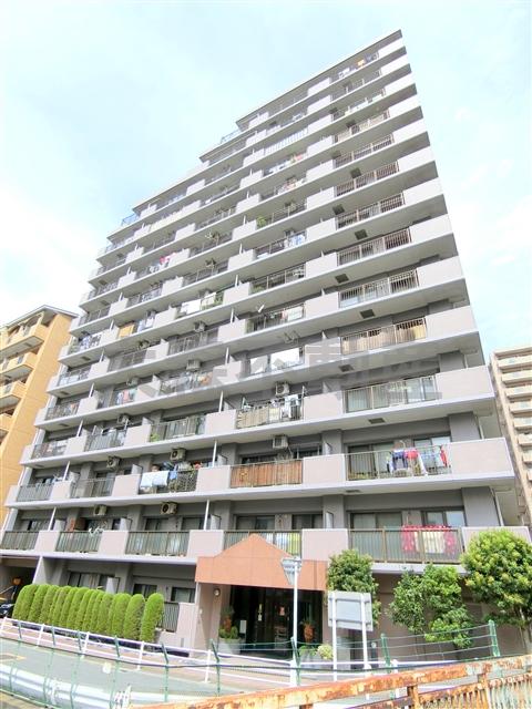 建物外観　1994年3月築　SRC鉄骨鉄筋コンクリート造地上14階建て