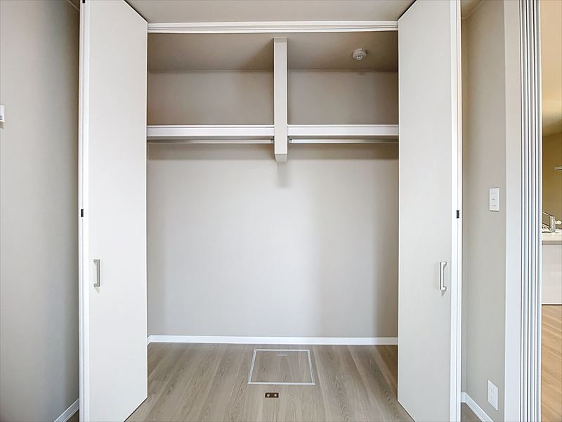 収納　※写真は同物件の別部屋です