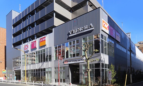 ショッピングセンター　ビエラ江東橋（ショッピングセンター）まで594m