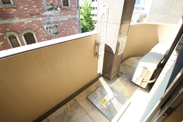 バルコニー　西向きのバルコニー