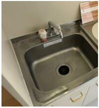 洗面設備　洗面所です