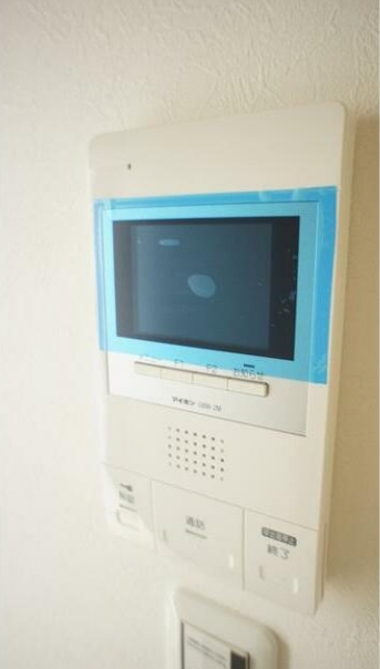 セキュリティ　インターホンです