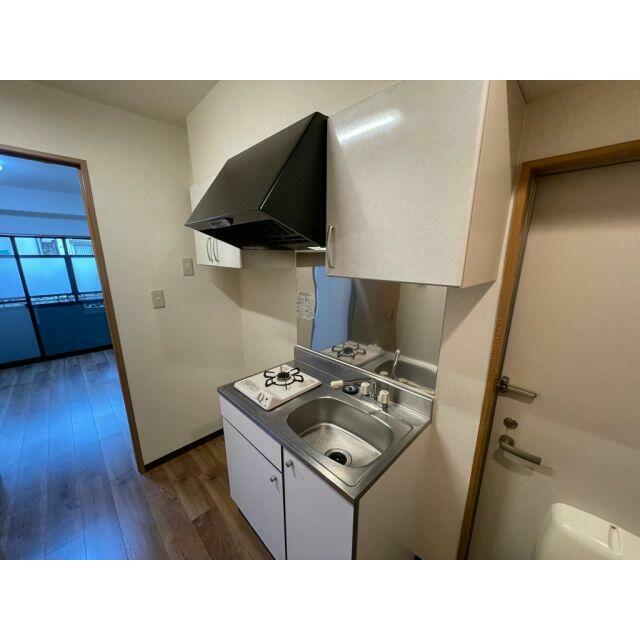 キッチン　１口ガスコンロ付き