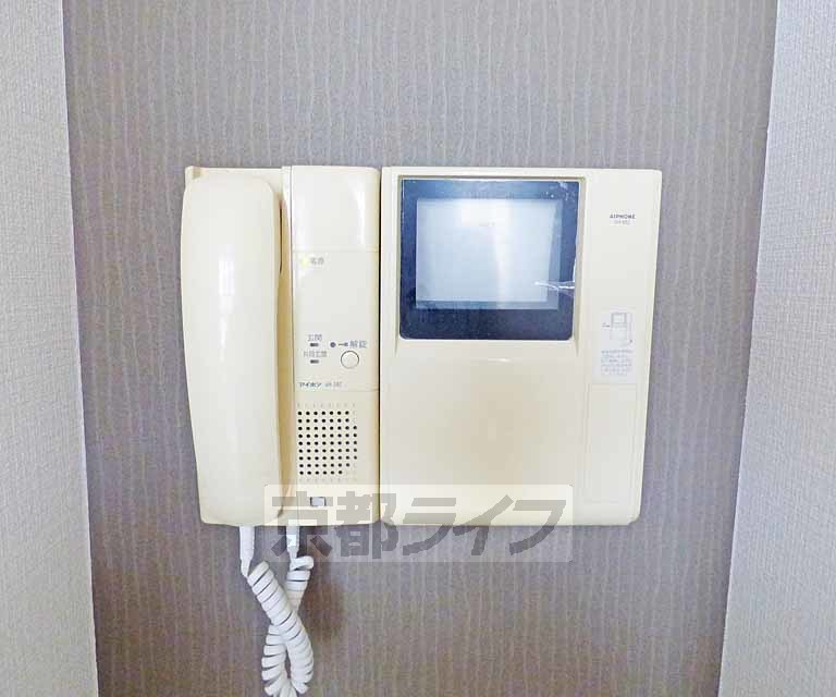 セキュリティ　来客時も安心です。