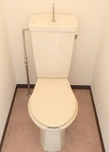 トイレ　ゆったりとした空間のトイレです