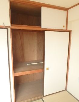 収納　大きなスペースがあり、収納には困りません