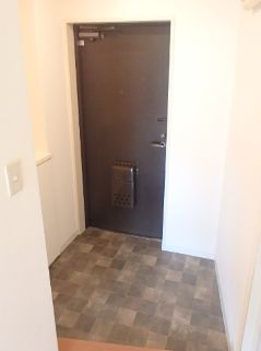 玄関　明るい玄関です