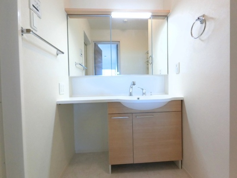 洗面設備　図面と現状に相違がある場合には現状を優先