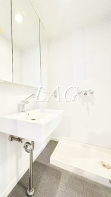 洗面設備　洗面台です。