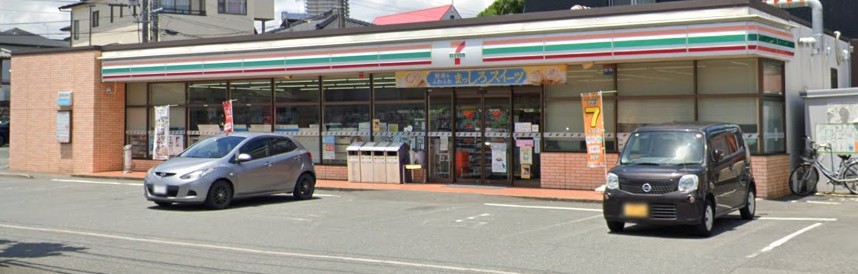 コンビニ　セブンイレブン 久留米日ノ出店（コンビニ）まで343m