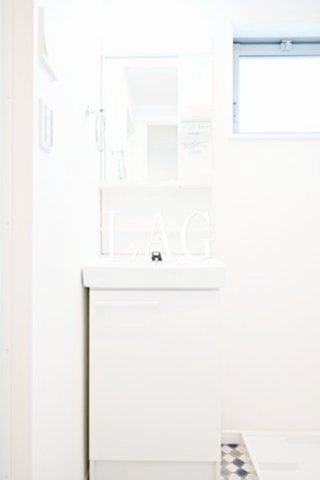 洗面設備　洗面台です。