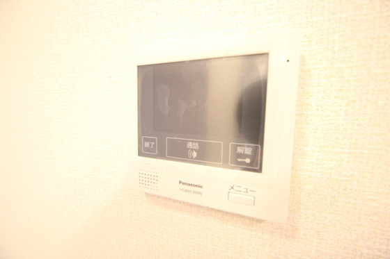 セキュリティ　他の号室の写真使用しております
