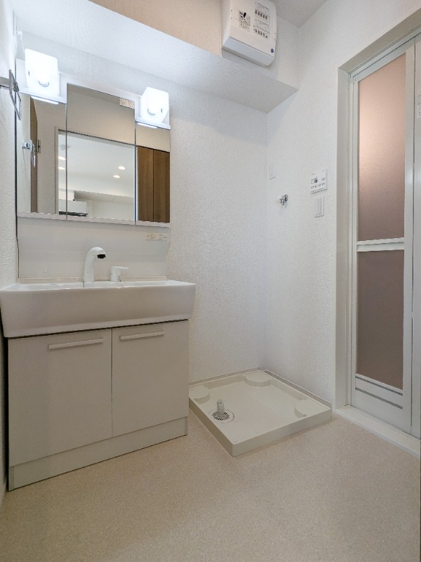 洗面設備　図面と現状に相違がある場合には現状を優先