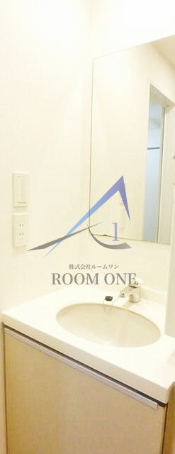 洗面設備　洗面台です。