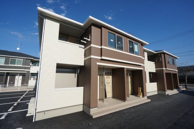 建物外観　※完成前の写真です