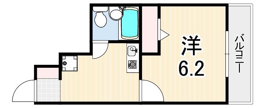 カサヴィエントの間取り写真