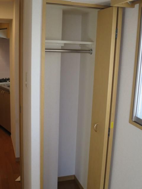 収納　クローゼットです