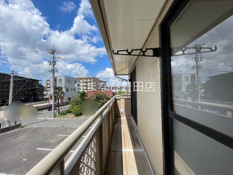 バルコニー　同型別部屋写真