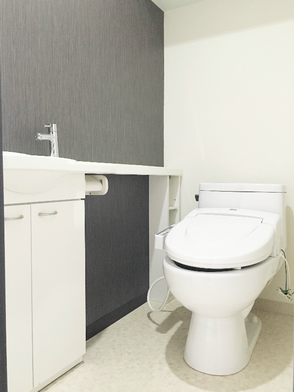 トイレ　温水洗浄便座　手洗い付