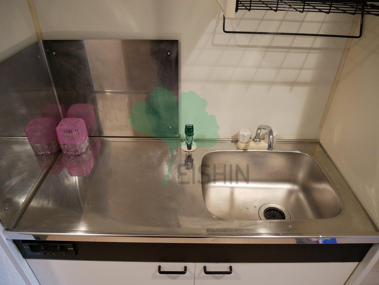 キッチン　シンプルな清潔感のあるキッチンです！