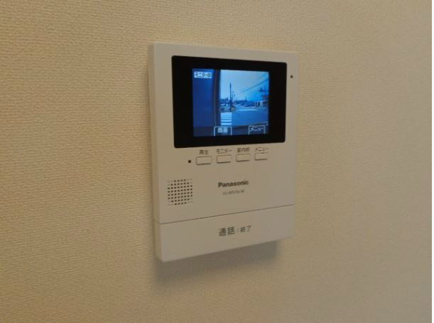 セキュリティ　モニターホンで安心