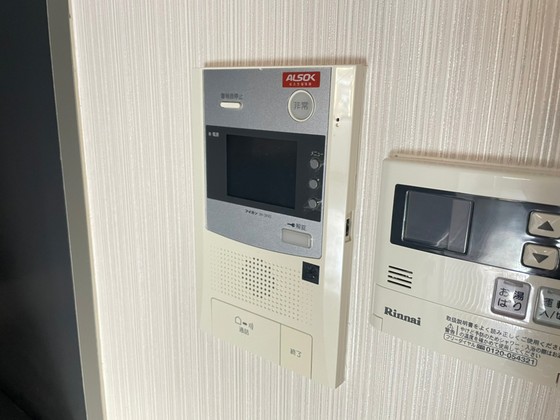 セキュリティ　※別部屋の写真です