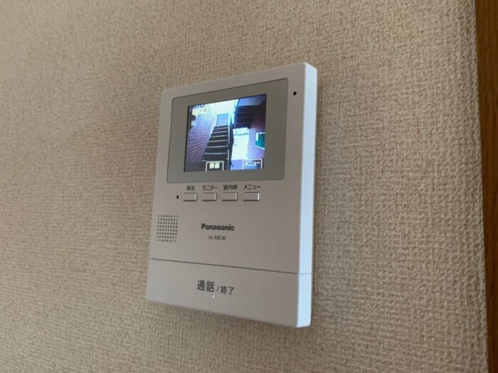 セキュリティ　録画機能付カラーモニターインターホン