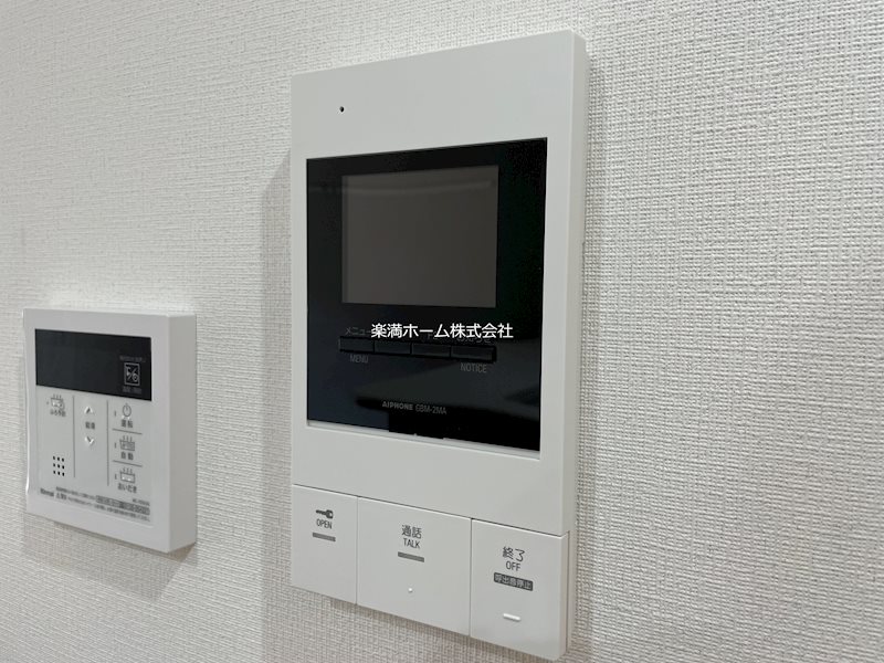 セキュリティ　モニターホンで安心♪